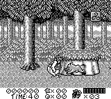 Asterix & Obelix gameplay screenshot on Game Boy