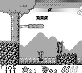 Asterix gameplay screenshot on Game Boy