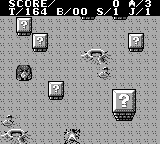 Astro Rabby gameplay screenshot on Game Boy
