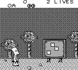 Bart Simpson's Escape from Camp Deadly gameplay screenshot on Game Boy