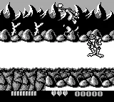 Battletoads gameplay screenshot on Game Boy