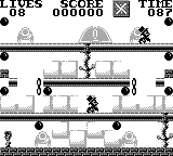 Bill & Ted's Excellent Game Boy Adventure: A Bogus Journey! gameplay screenshot on Game Boy