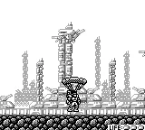 Bionic Commando gameplay screenshot on Game Boy