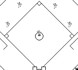 Bo Jackson: Two Games in One gameplay screenshot on Game Boy