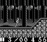 Bram Stoker's Dracula gameplay screenshot on Game Boy