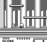 Bubble Bobble Part 2 gameplay screenshot on Game Boy