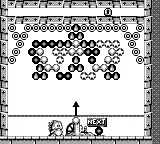 Bust-A-Move 2: Arcade Edition gameplay screenshot on Game Boy