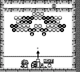 Bust-A-Move 3 DX gameplay screenshot on Game Boy