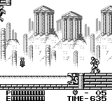 Castlevania II: Belmont's Revenge gameplay screenshot on Game Boy