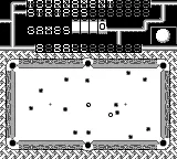 Championship Pool gameplay screenshot on Game Boy