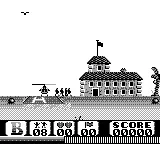 Choplifter II: Rescue & Survive gameplay screenshot on Game Boy