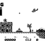 Choplifter III gameplay screenshot on Game Boy