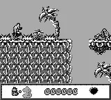 Chuck Rock gameplay screenshot on Game Boy