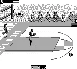 College Slam gameplay screenshot on Game Boy
