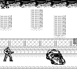 Contra: The Alien Wars gameplay screenshot on Game Boy