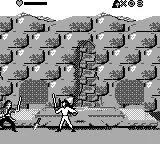 Cutthroat Island gameplay screenshot on Game Boy