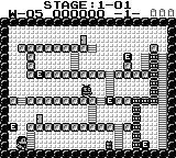 Cyraid gameplay screenshot on Game Boy