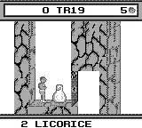 David Crane's The Rescue of Princess Blobette gameplay screenshot on Game Boy