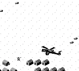 Desert Strike gameplay screenshot on Game Boy