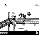 Donkey Kong Land III gameplay screenshot on Game Boy