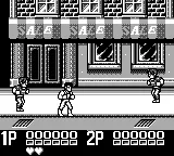 Double Dragon II gameplay screenshot on Game Boy