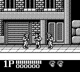 Double Dragon gameplay screenshot on Game Boy