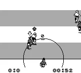 Elite Soccer gameplay screenshot on Game Boy