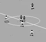 FIFA Soccer 96 gameplay screenshot on Game Boy