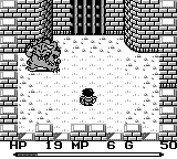 Final Fantasy Adventure gameplay screenshot on Game Boy