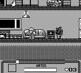 Fire Fighter gameplay screenshot on Game Boy