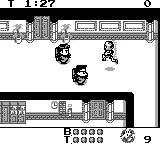 Ghostbusters II gameplay screenshot on Game Boy