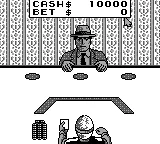 High Stakes Gambling gameplay screenshot on Game Boy