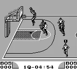 Hyper Dunk gameplay screenshot on Game Boy