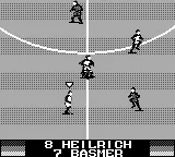 International Superstar Soccer gameplay screenshot on Game Boy