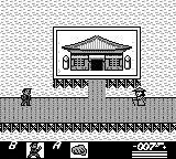 James Bond 007 gameplay screenshot on Game Boy
