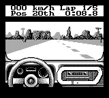 Jeep Jamboree: Off Road Adventure gameplay screenshot on Game Boy