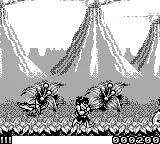 Joe & Mac gameplay screenshot on Game Boy