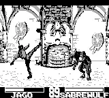 Killer Instinct gameplay screenshot on Game Boy