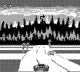 Lamborghini American Challenge gameplay screenshot on Game Boy