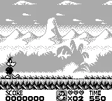 Looney Tunes gameplay screenshot on Game Boy