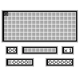 Loopz gameplay screenshot on Game Boy