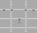 Madden 96 gameplay screenshot on Game Boy
