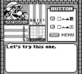 Mario's Picross gameplay screenshot on Game Boy