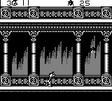 Maui Mallard in Cold Shadow gameplay screenshot on Game Boy