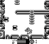 Mega Man II gameplay screenshot on Game Boy