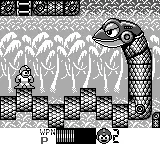 Mega Man III gameplay screenshot on Game Boy