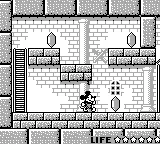 Mickey Mouse: Magic Wands! gameplay screenshot on Game Boy