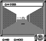 MIDI Maze gameplay screenshot on Game Boy