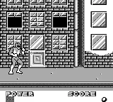 Mighty Morphin Power Rangers gameplay screenshot on Game Boy