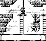 Montezuma's Return! gameplay screenshot on Game Boy